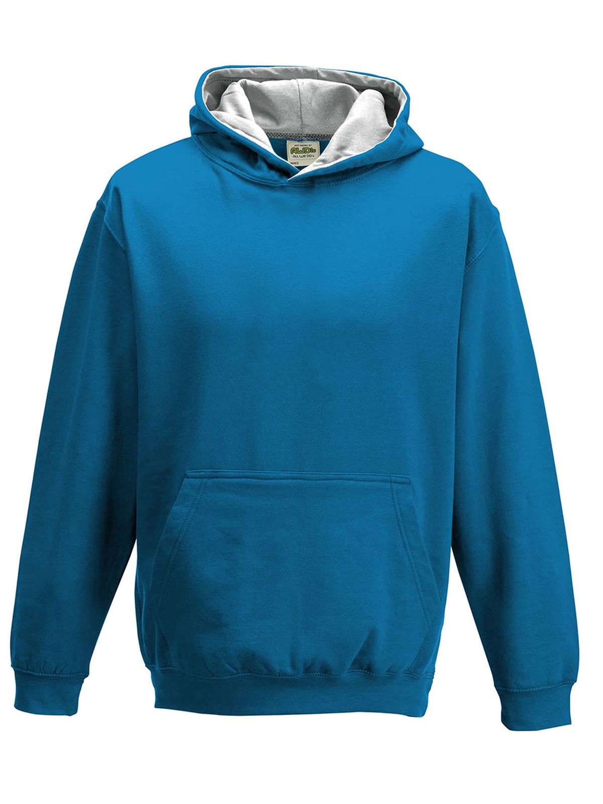 sapphire blue-heather grey
